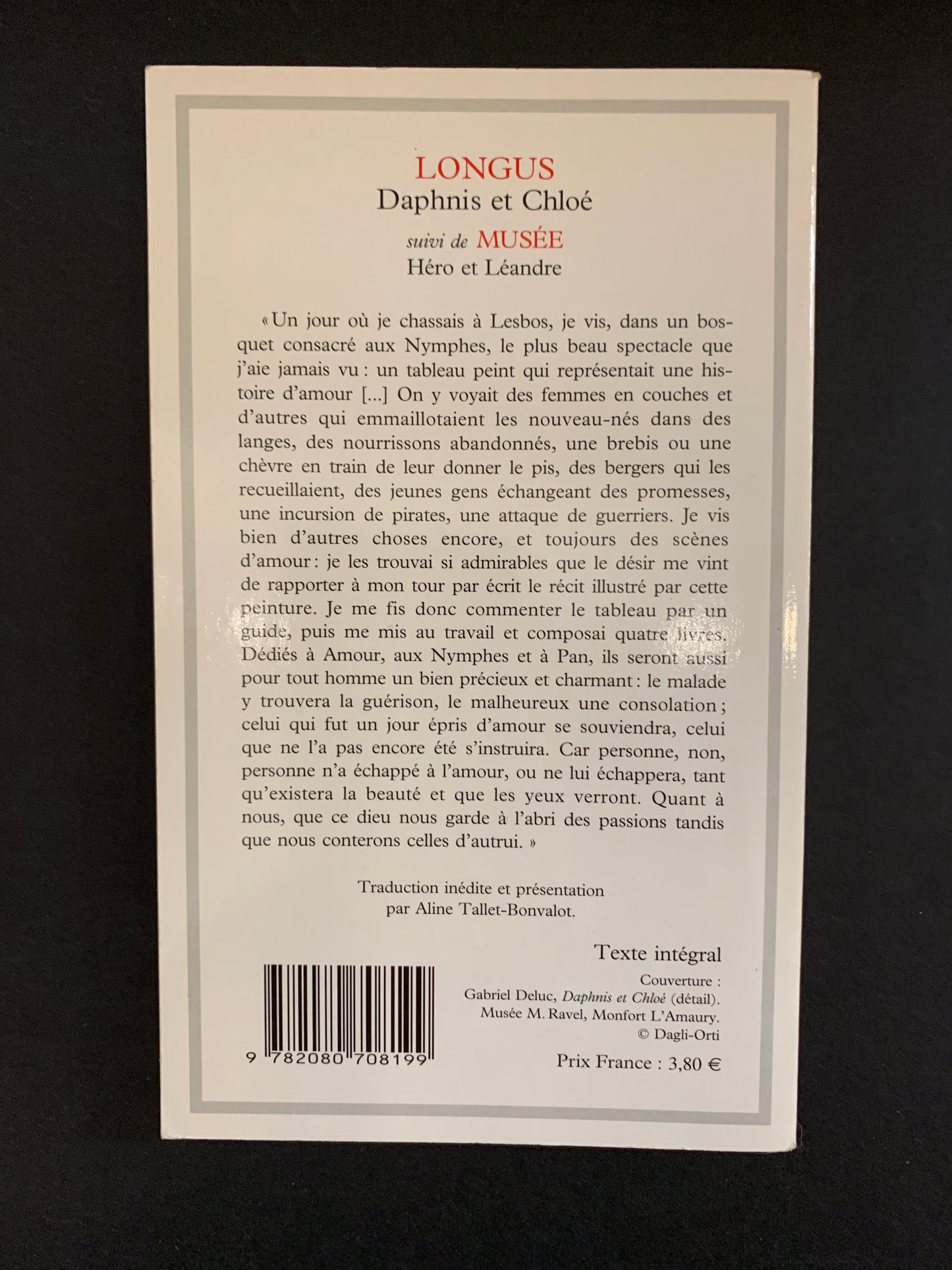 DAPHNIS ET CHLOÉ