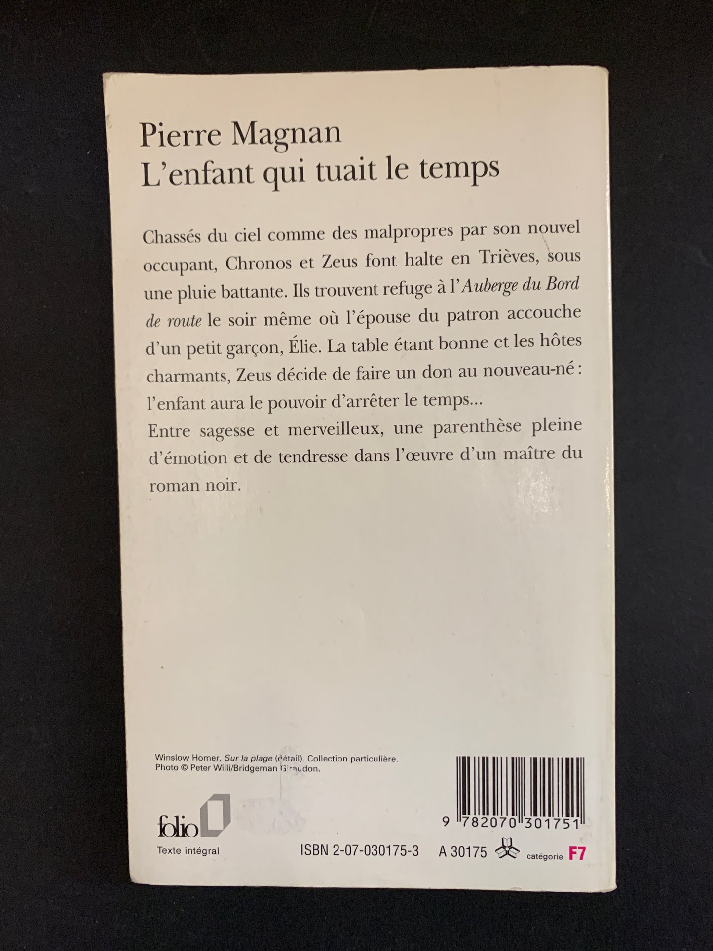 L'ENFANT QUI TUAIT LE TEMPS