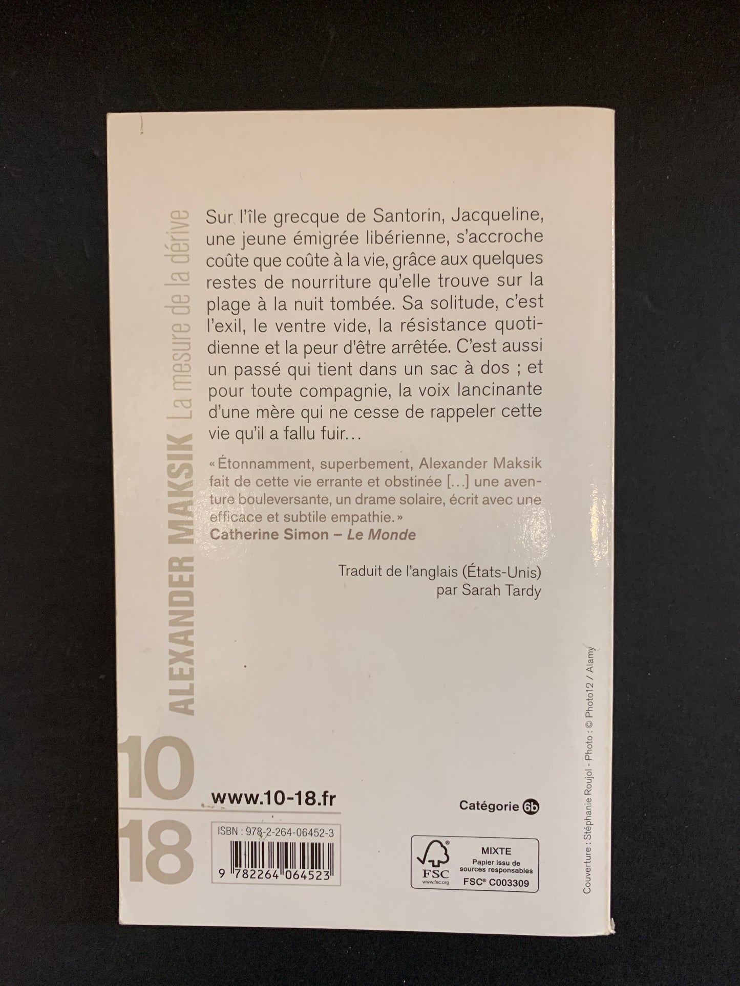 LA MESURE DE LA DÉRIVE