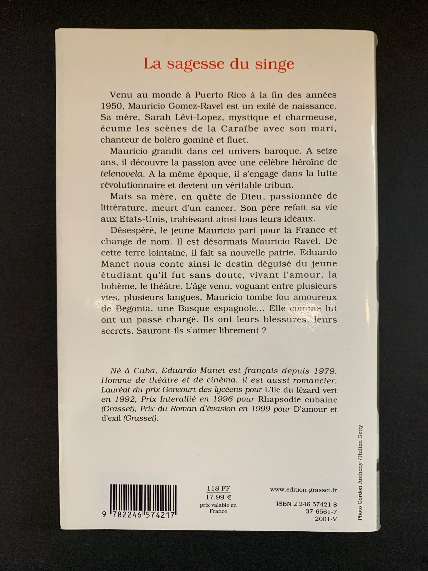 LA SAGESSE DU SINGE