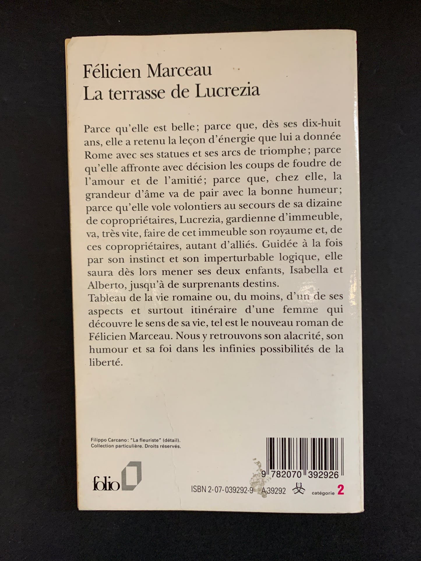 LA TERRASSE DE LUCREZIA