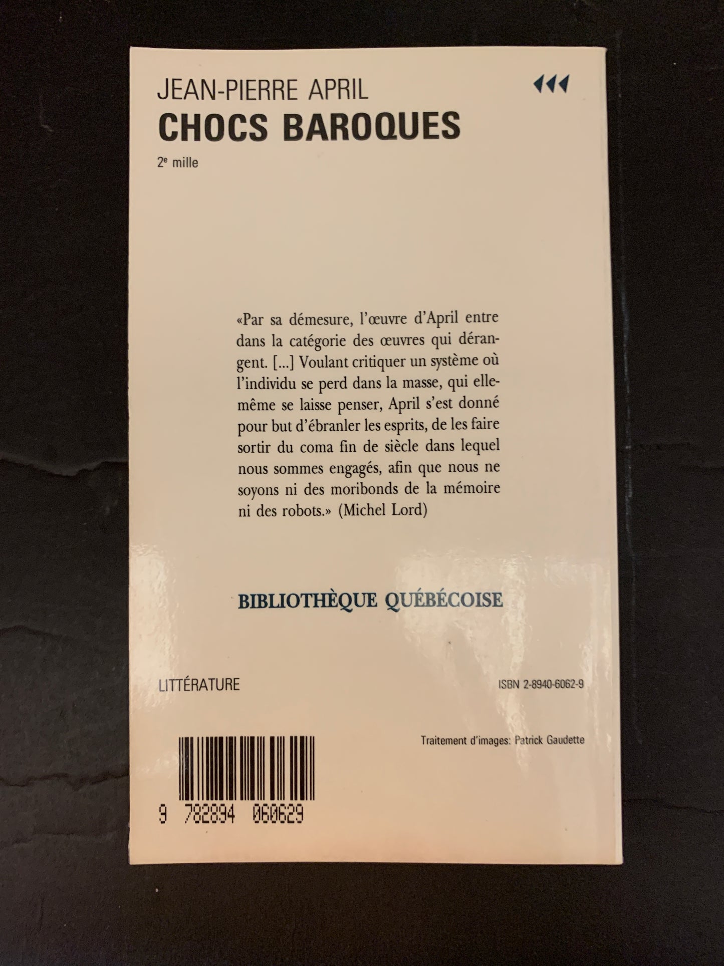 CHOCS BAROQUES