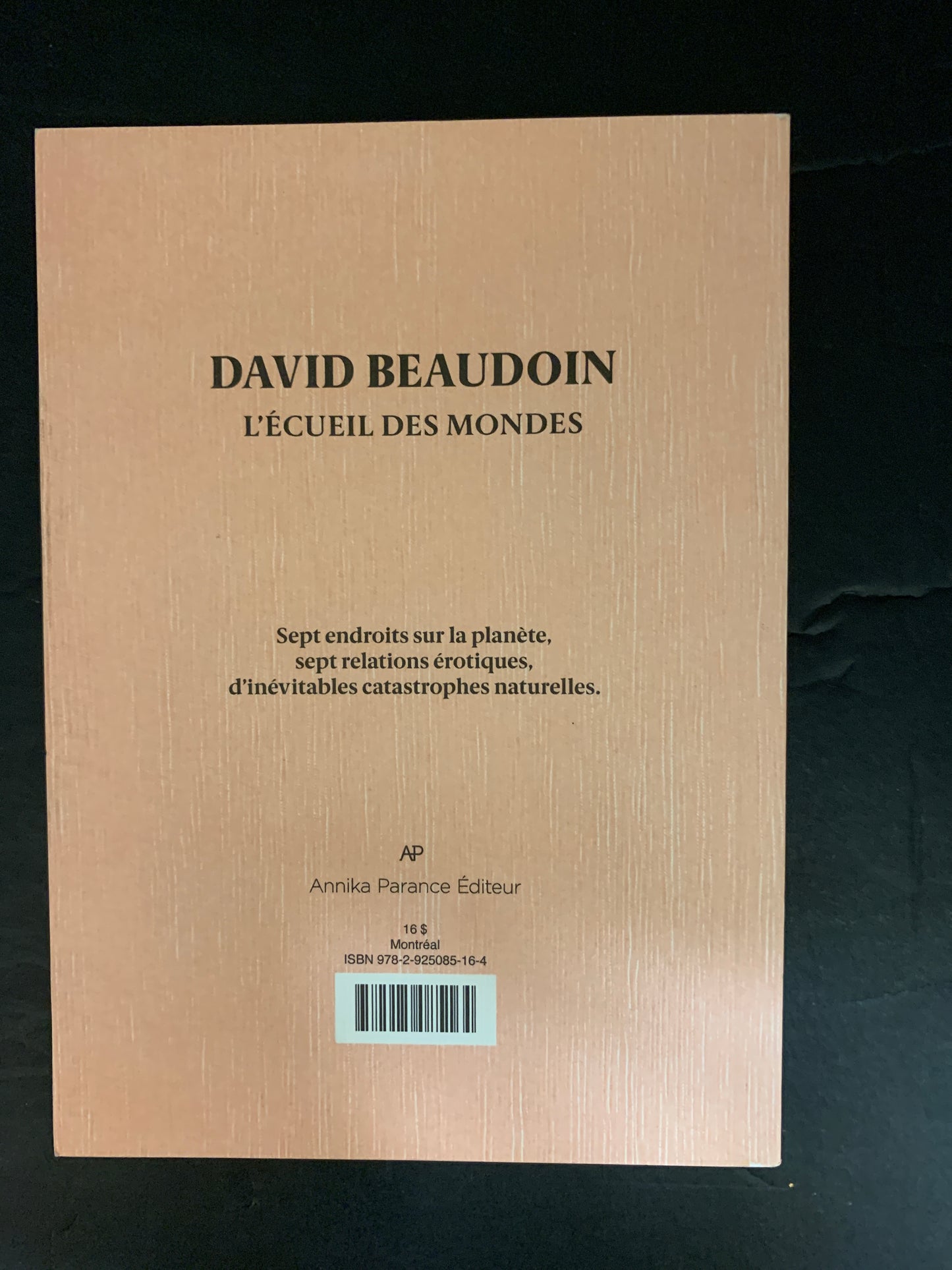 L'ÉCUEIL DES MONDES