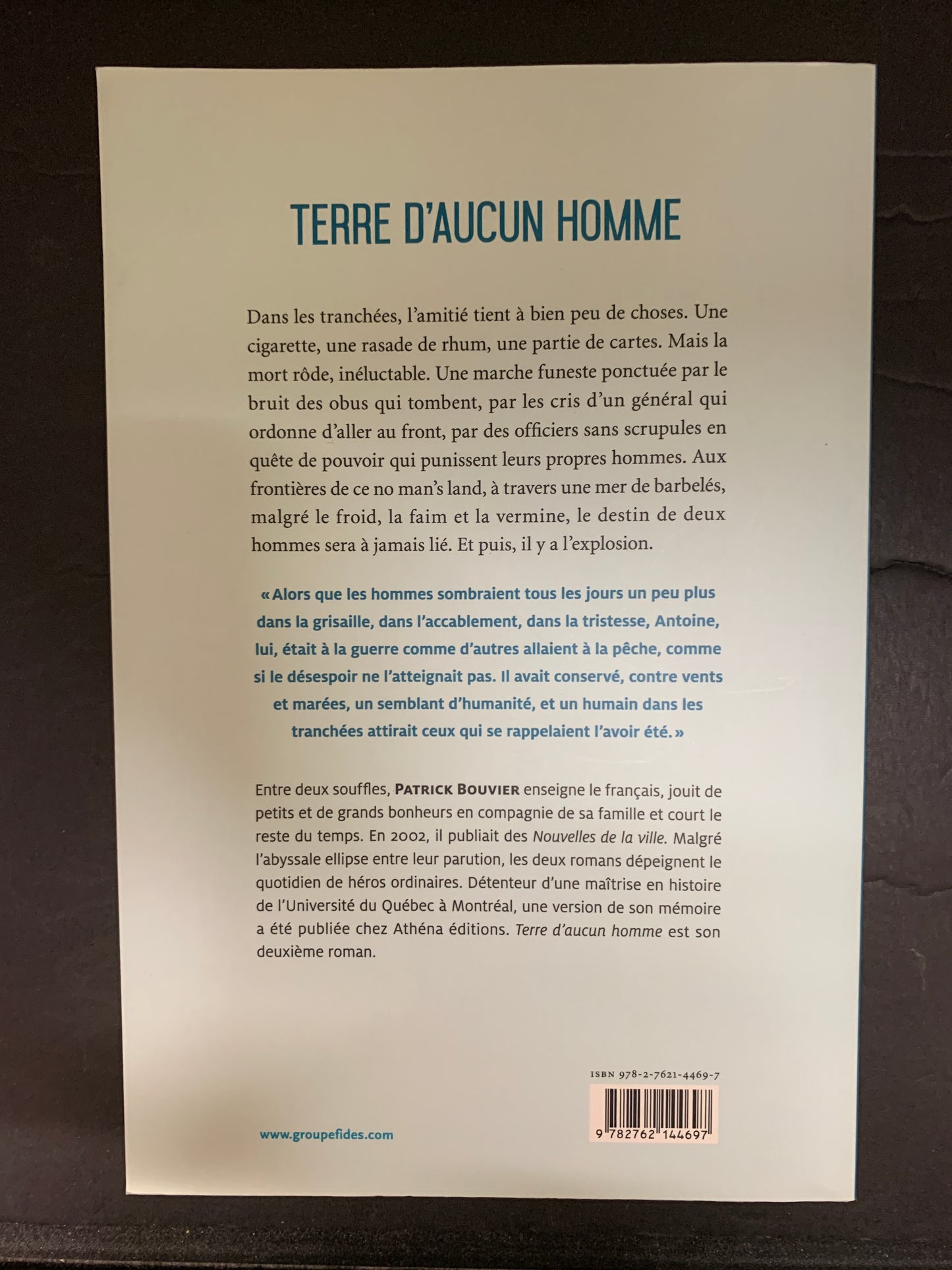 TERRE D'AUCUN HOMME