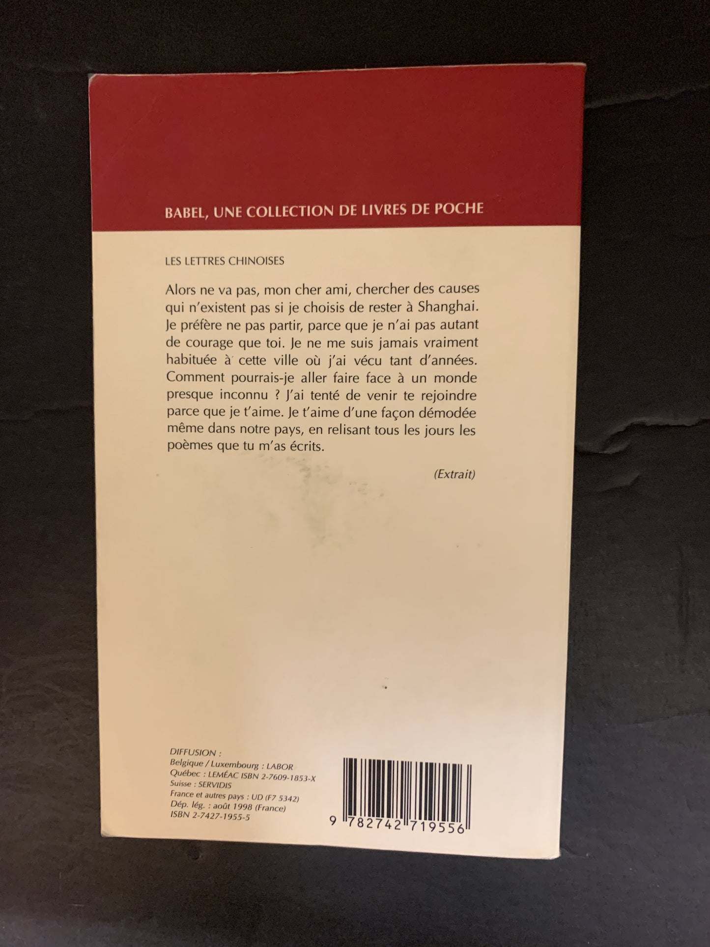 LES LETTRES CHINOISES