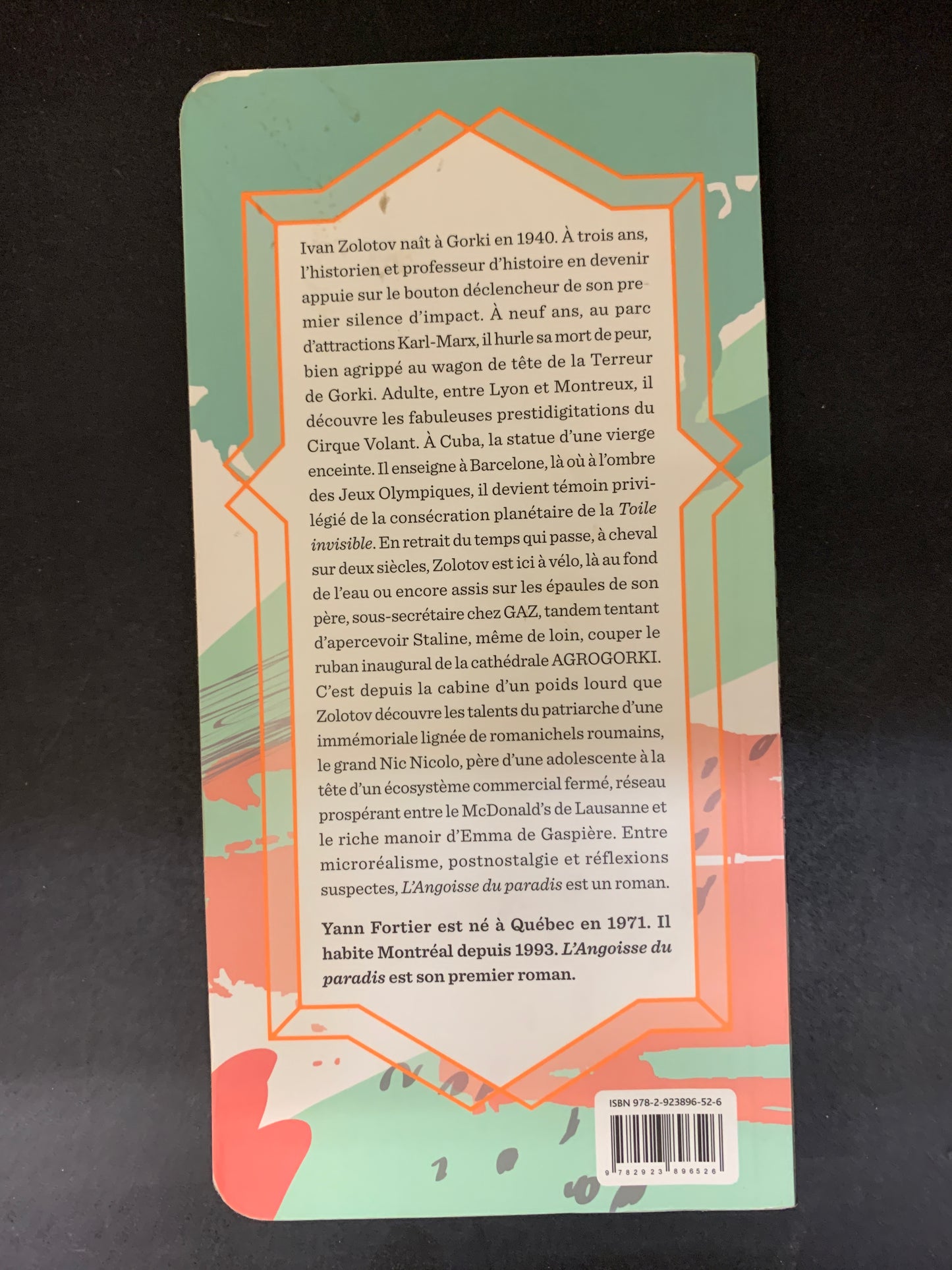 L'ANGOISSE DU PARADIS