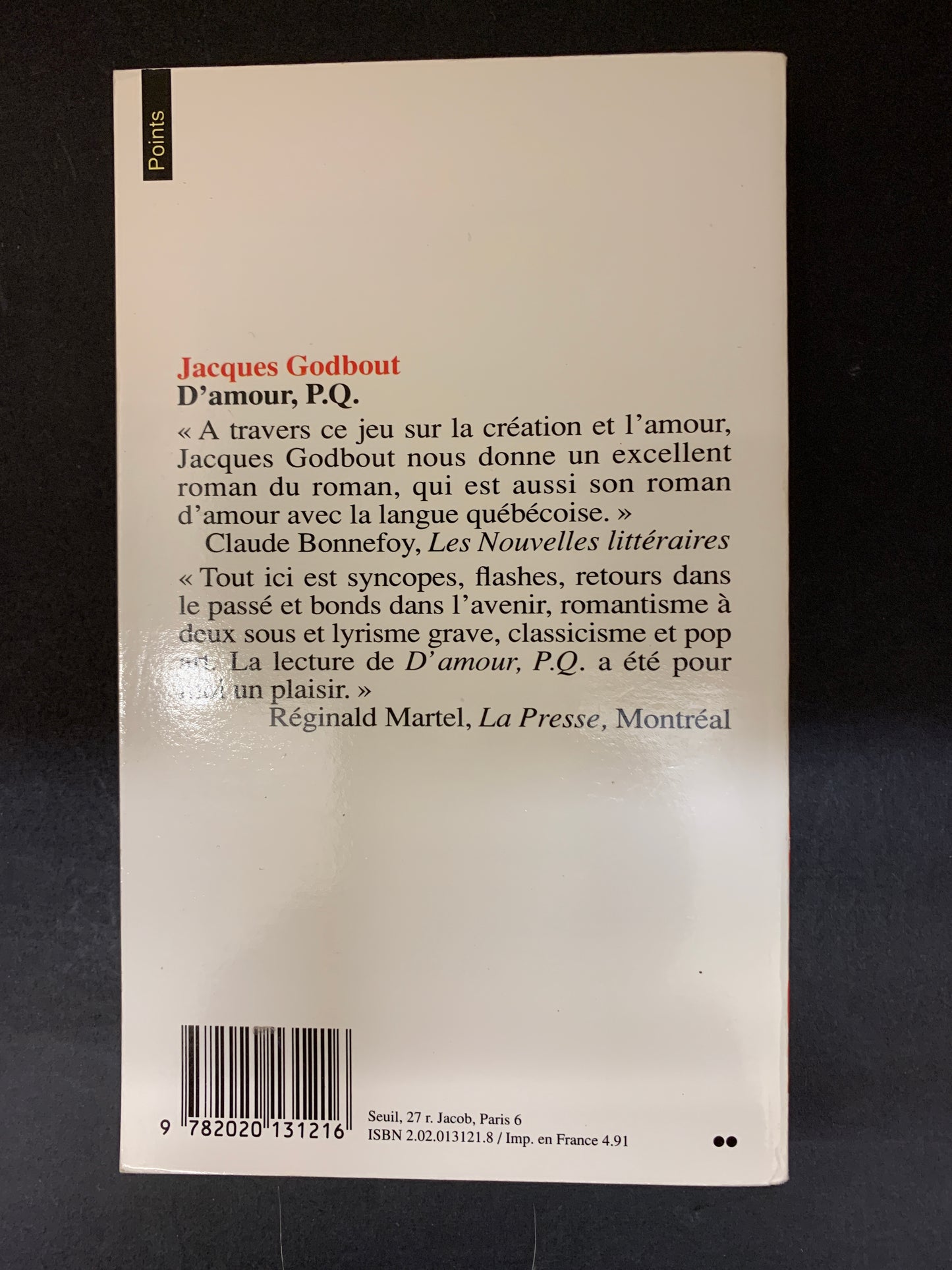 D'AMOUR P.Q.