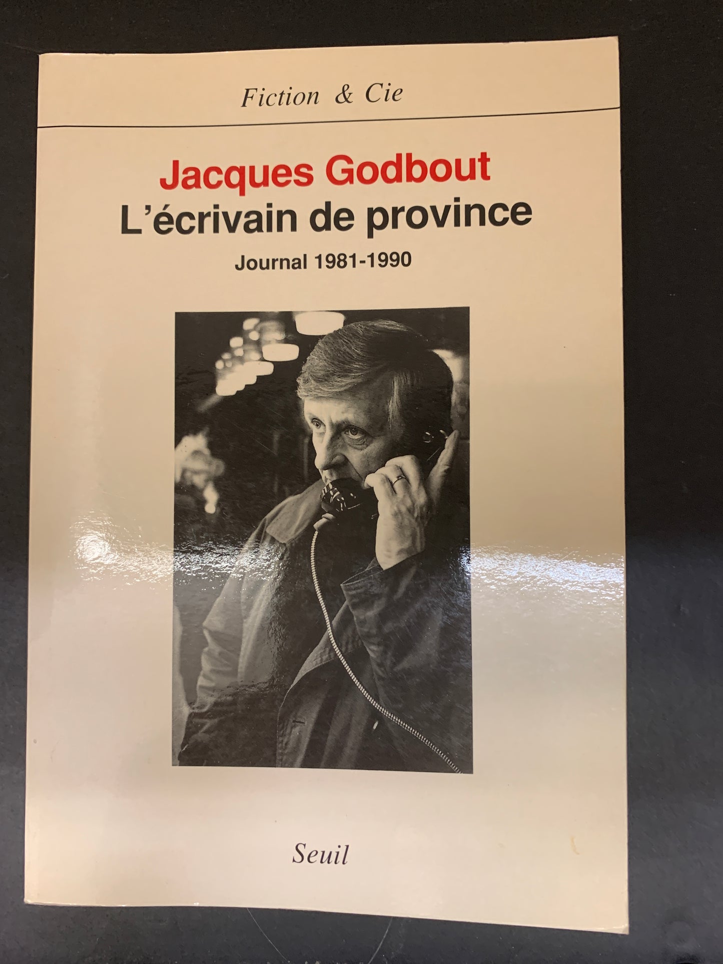 L'ÉCRIVAIN DE PROVINCE - JOURNAL 1981-1990