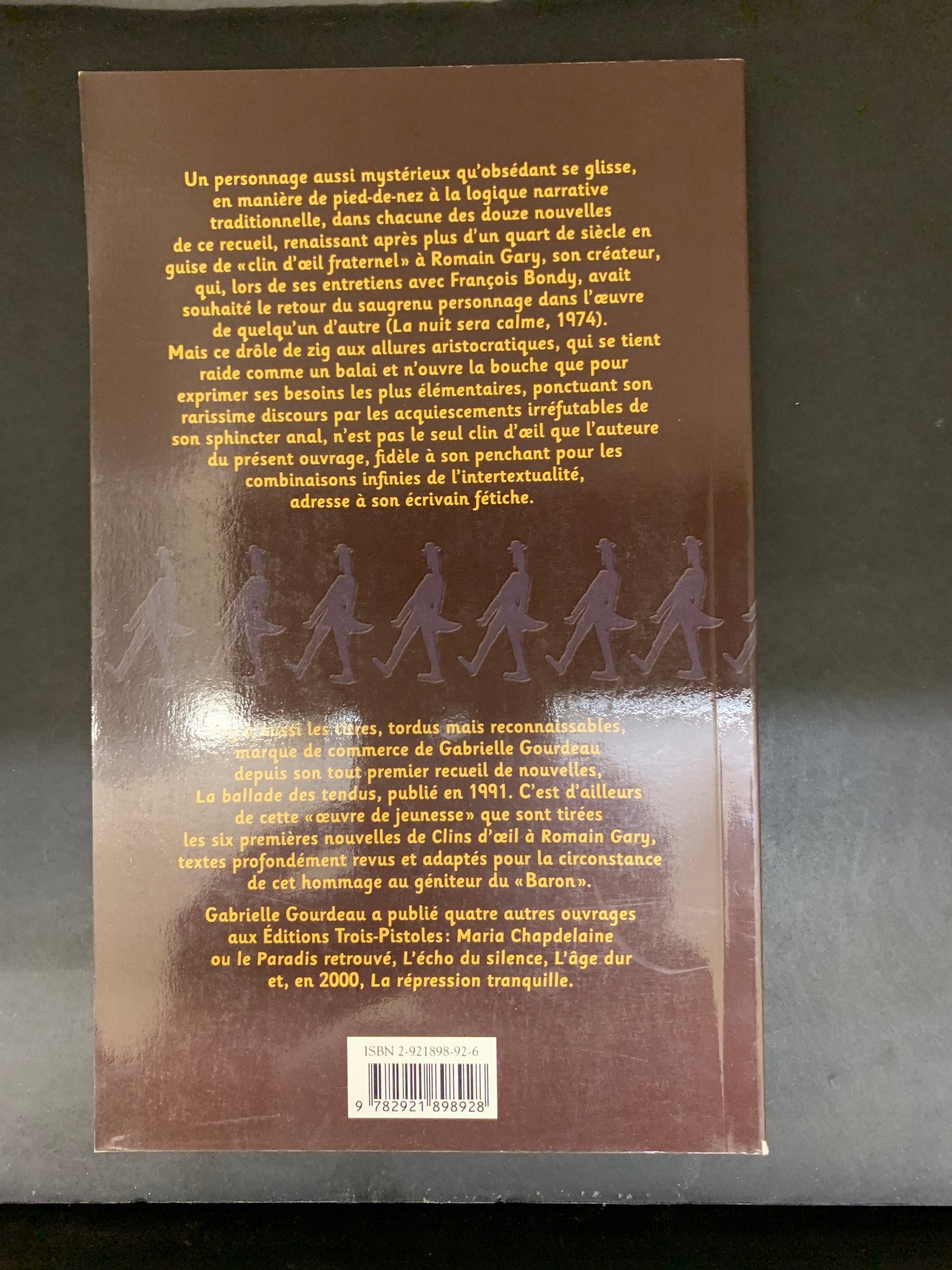 CLINS D'OEIL À ROMAIN GARY