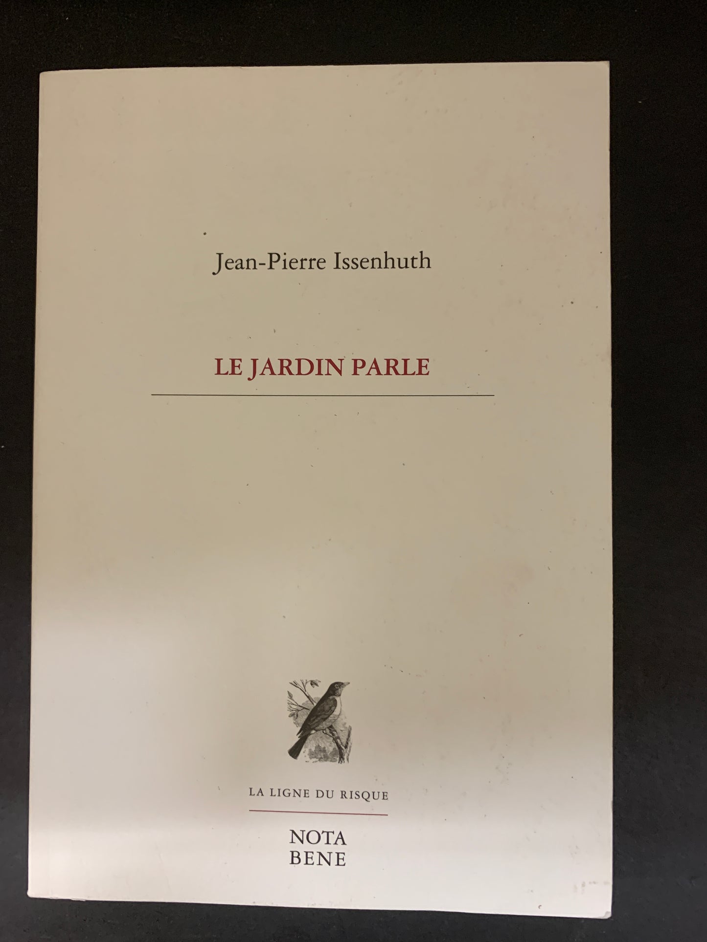 LE JARDIN PARLE