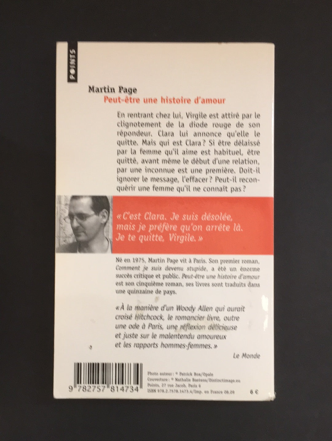 PEUT-ÊTRE UNE HISTOIRE D'AMOUR