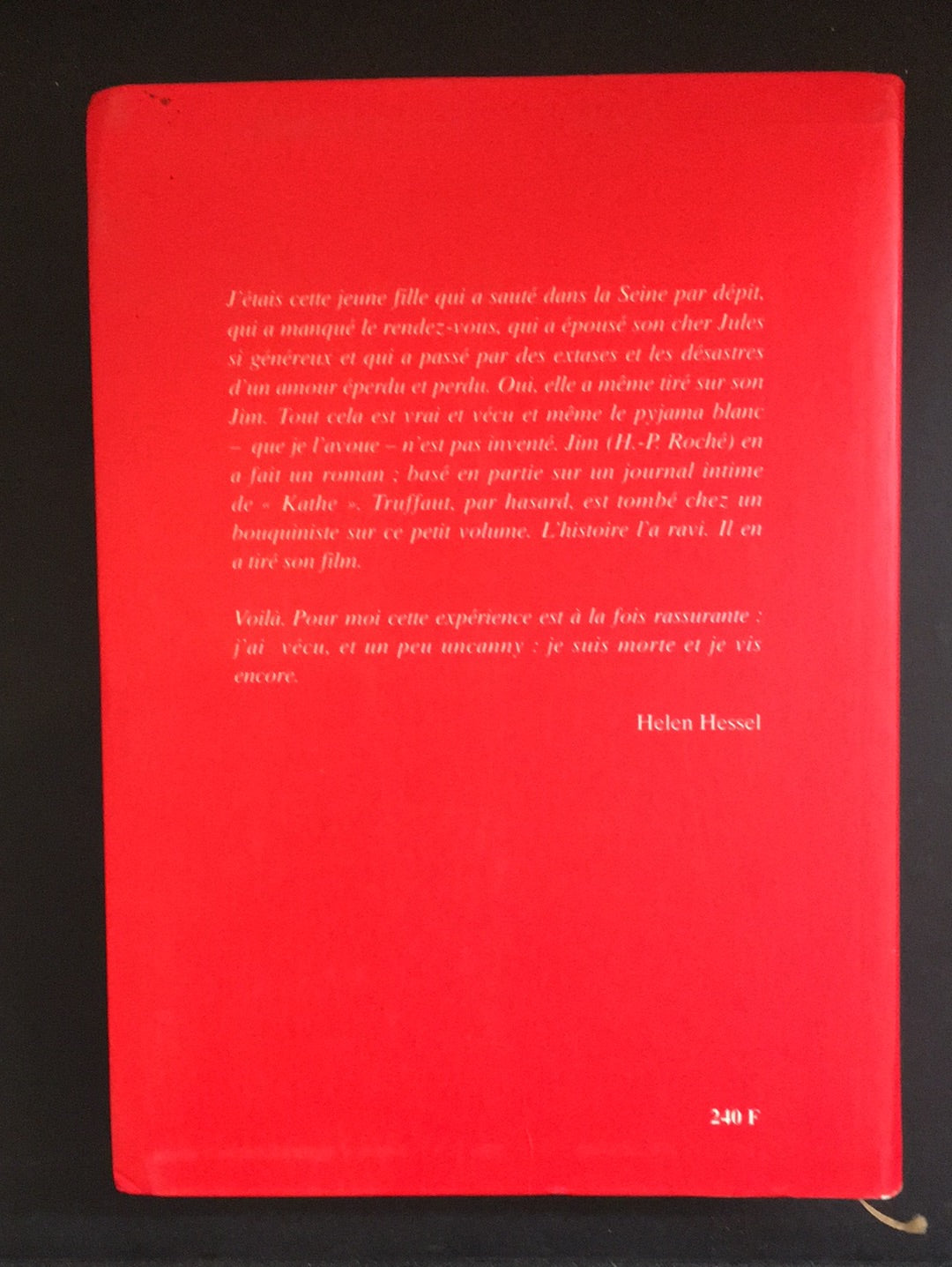 JOURNAL D'HELEN - LETTRES À HENRI-PIERRE ROCHÉ - 1920-1921