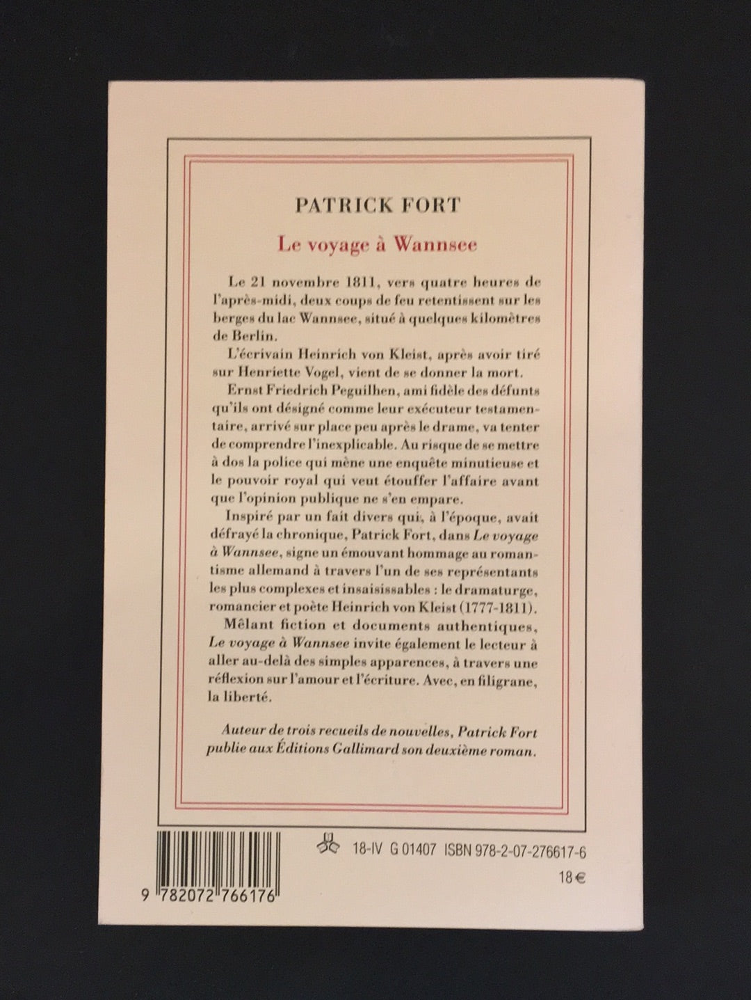 LE VOYAGE À WANNSEE.