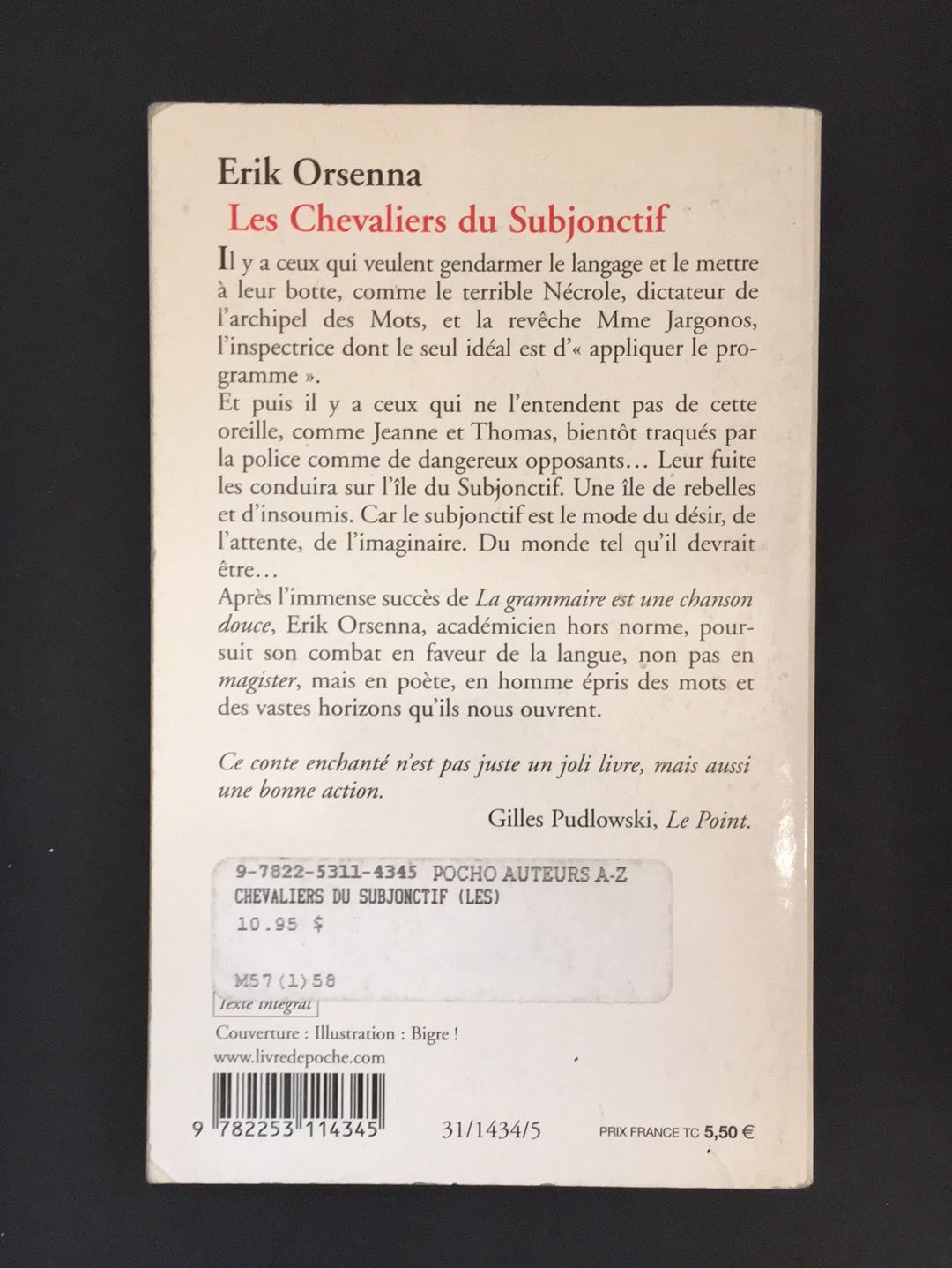 LES CHEVALIERS DU SUBJONCTIF.