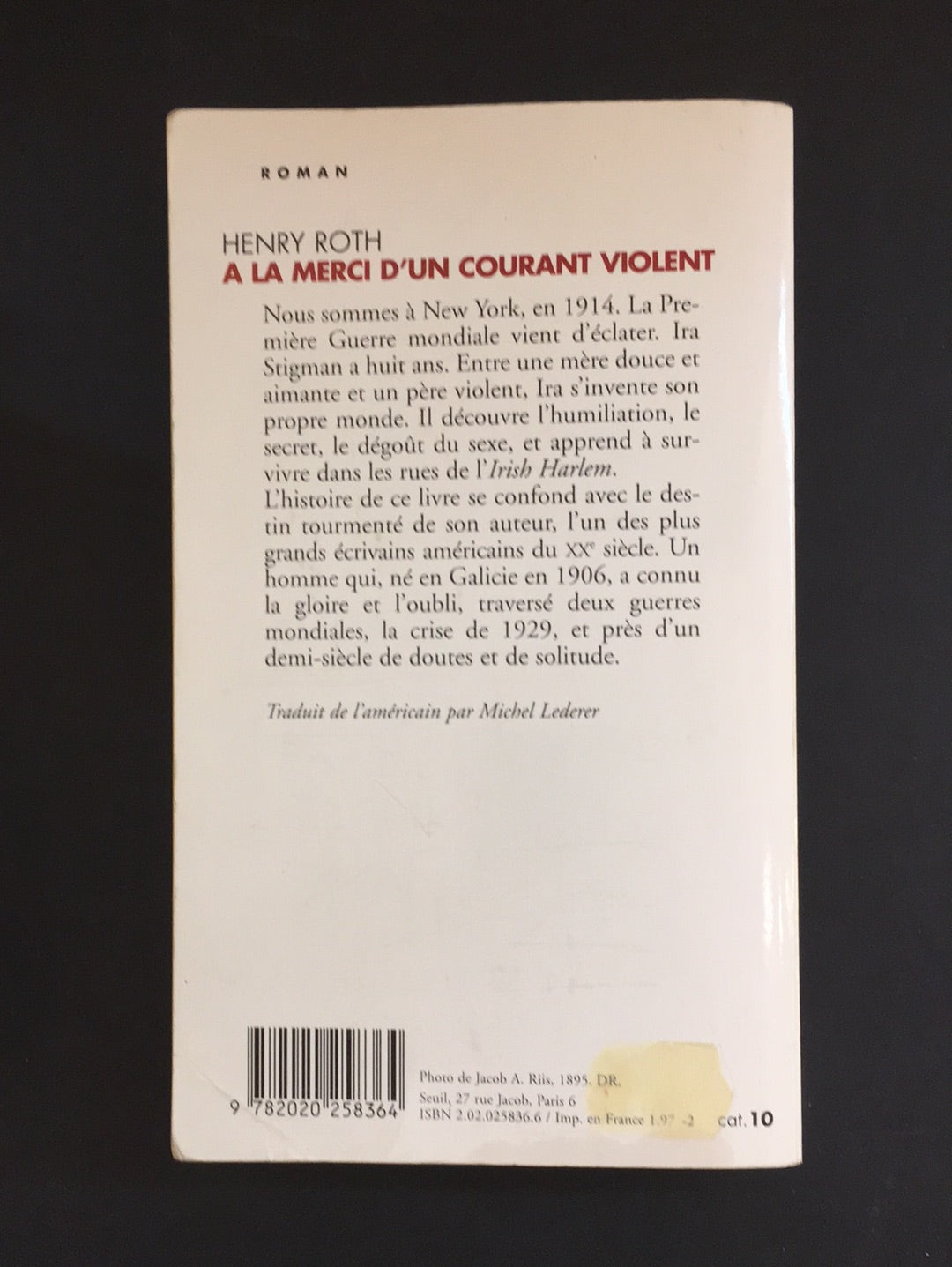 À LA MERCI D'UN COURANT VIOLENT - TOME 01 - À LA MERCI D'UN COURANT VIOLENT