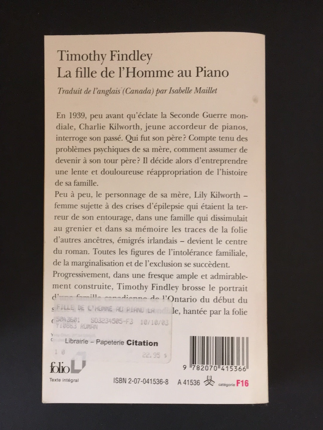 LA FILLE DE L'HOMME AU PIANO