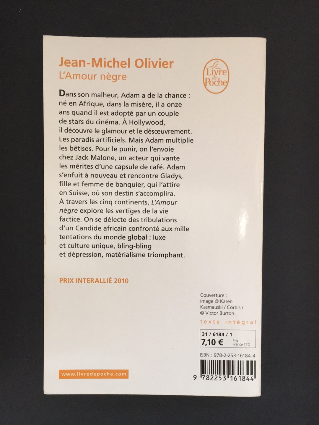 L'AMOUR NÈGRE.