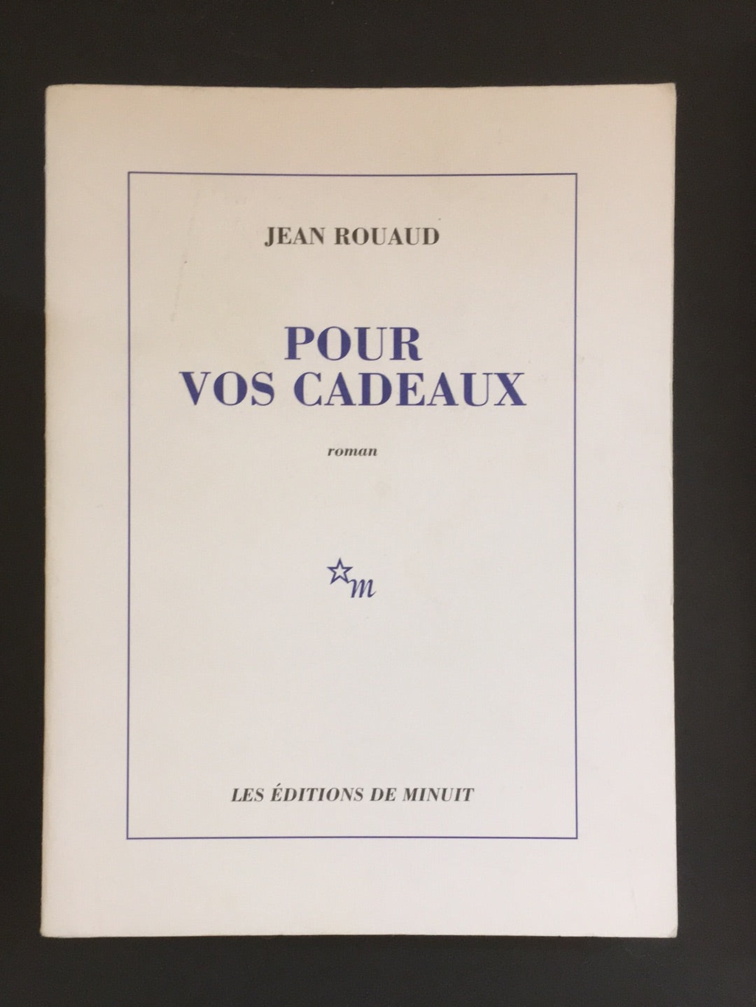 POUR VOS CADEAUX
