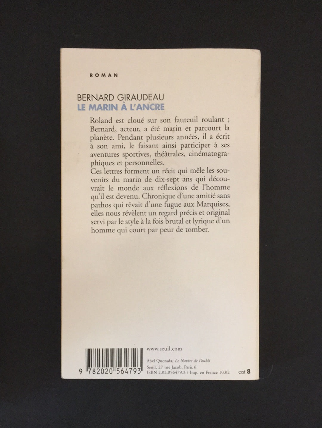 LE MARIN À L'ANCRE.