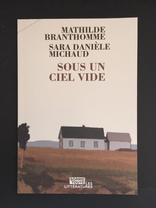 SOUS UN CIEL VIDE