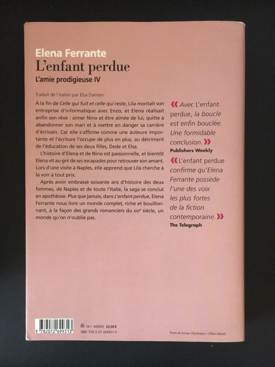 L'AMIE PRODIGIEUSE - TOME 04 - L'ENFANT PERDUE