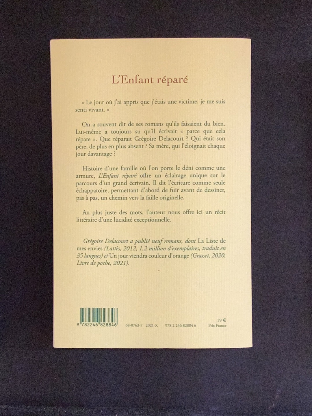 L'ENFANT RÉPARÉ