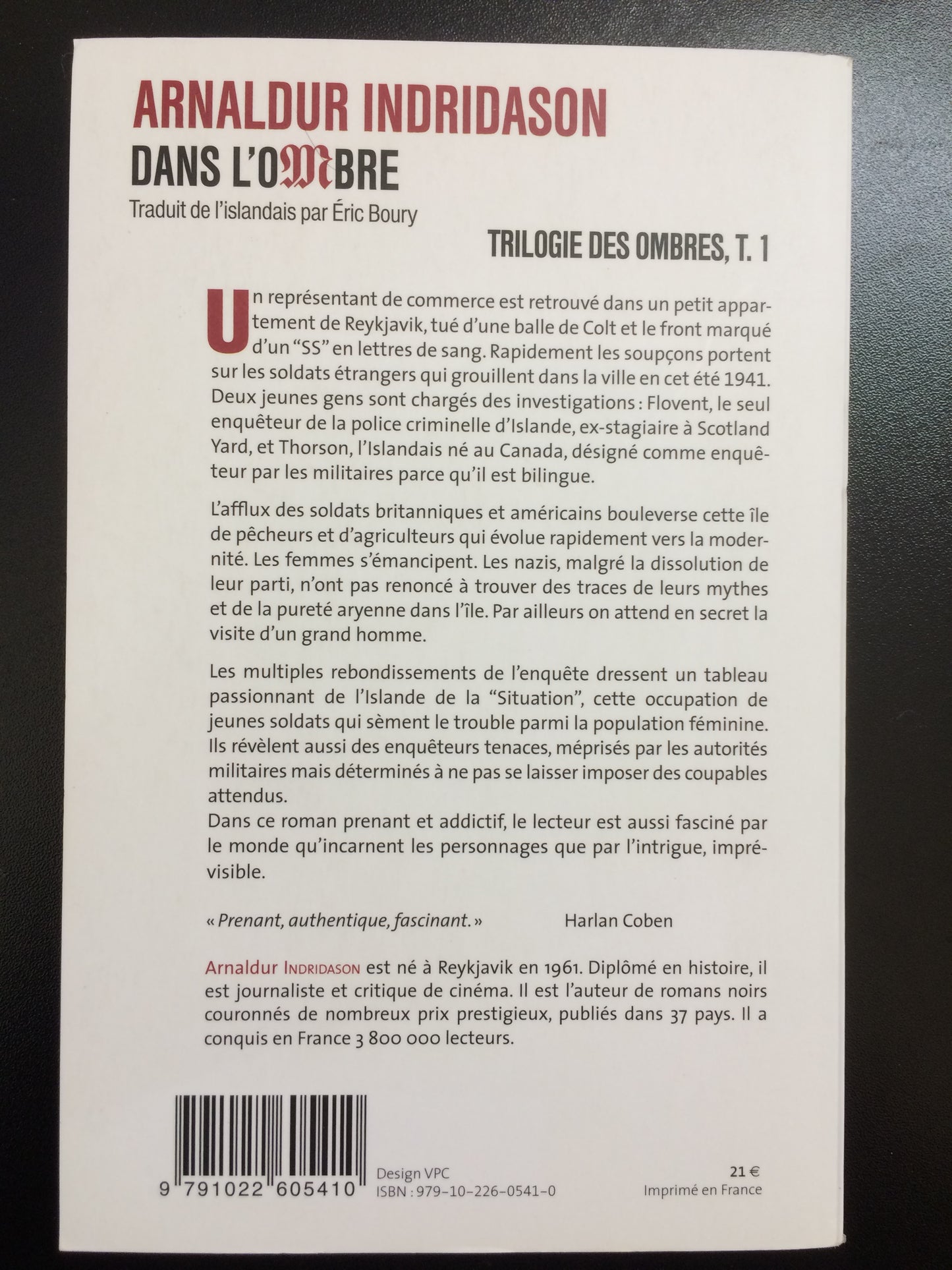 LA FEMME DE L'OMBRE T.1