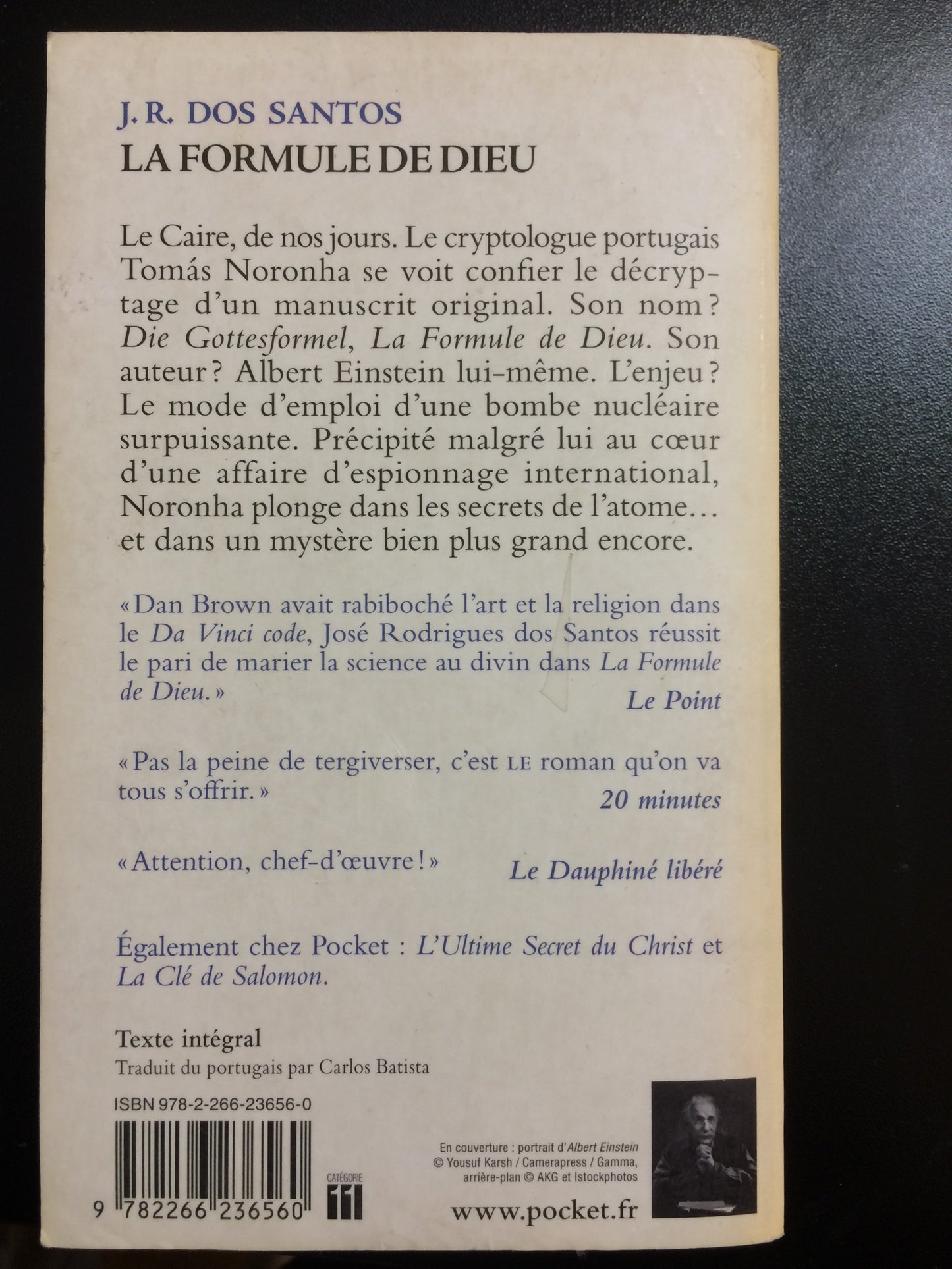 LA FORMULE DE DIEU