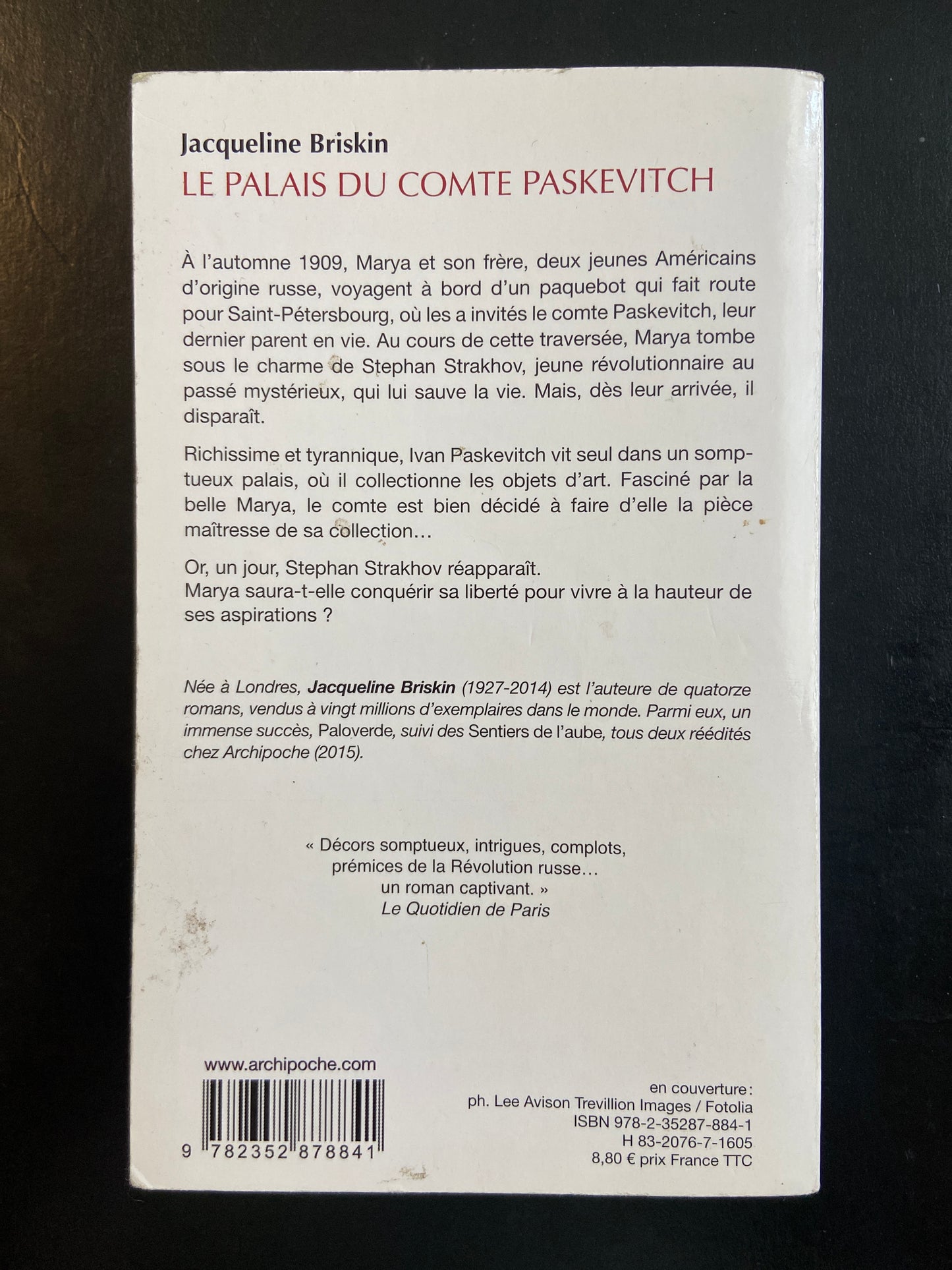LE PALAIS DU COMTE PASKEVITCH