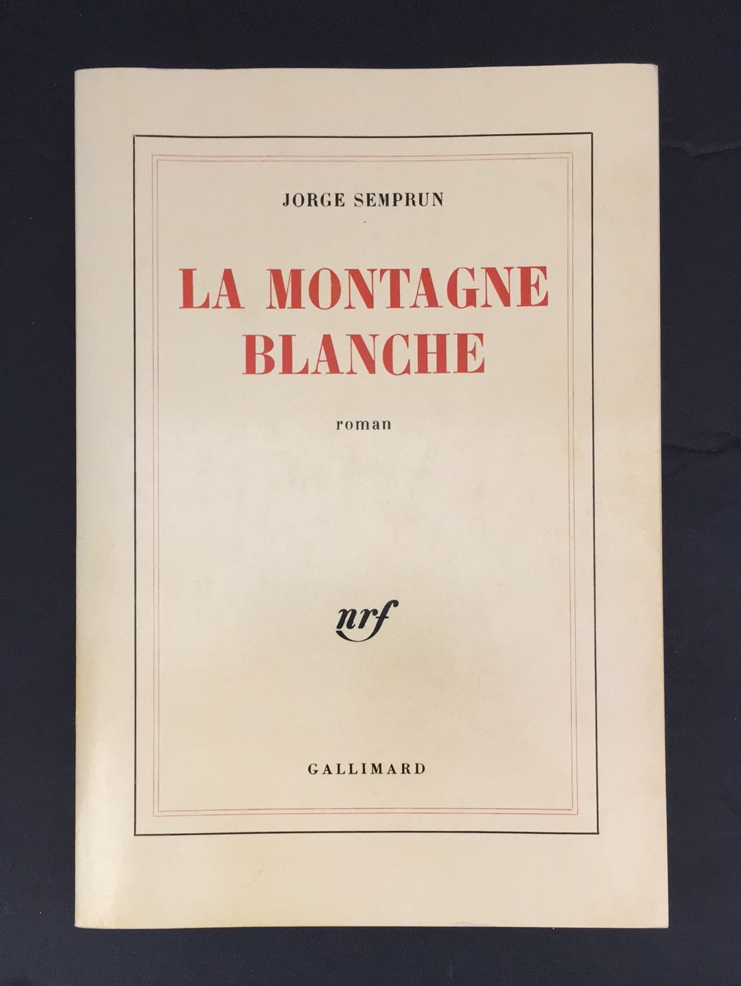 LA MONTAGNE BLANCHE