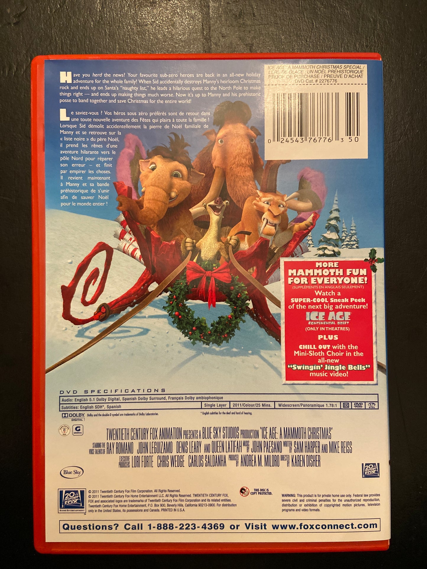 ICI AGE - A MAMMOTH CHRISTMAS SPECIAL