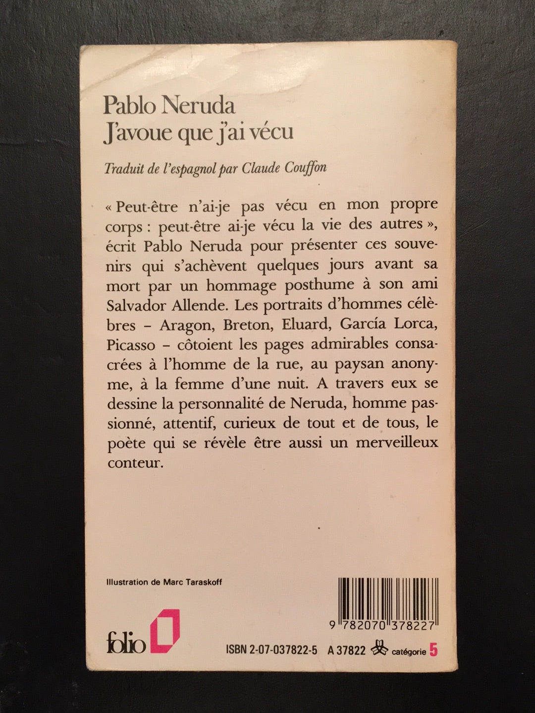 J'AVOUE QUE J'AI VÉCU
