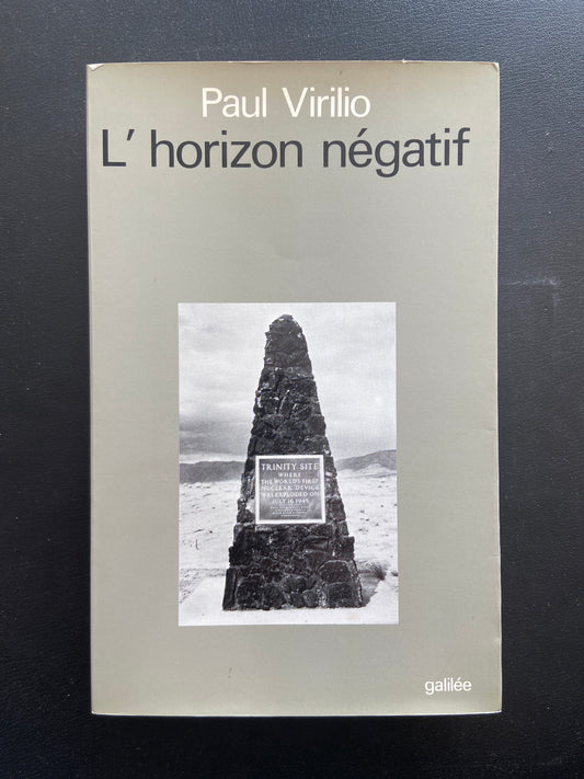 L'HORIZON NÉGATIF