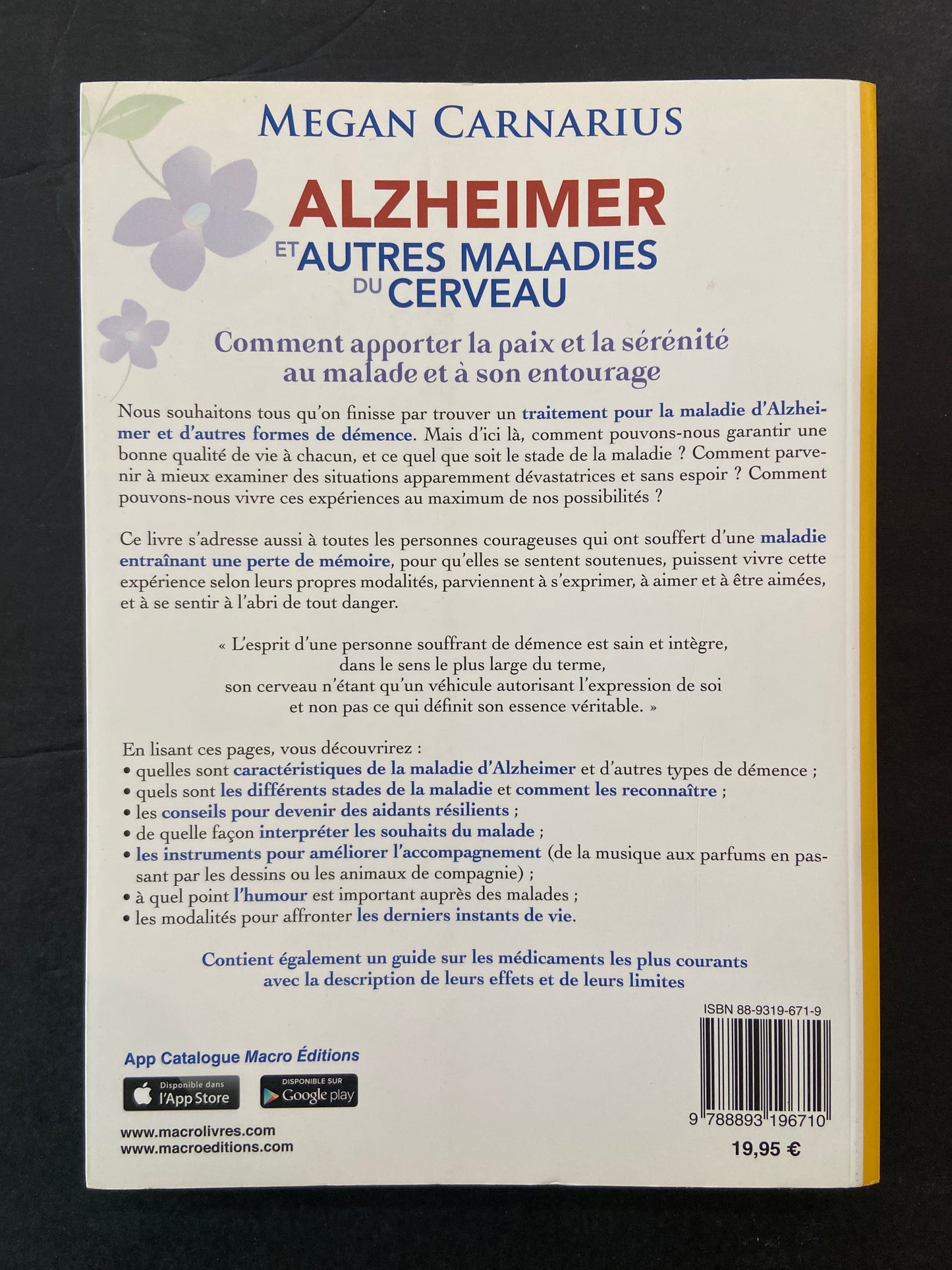 ALZHEIMER ET AUTRES MALADIES DU CERVEAU