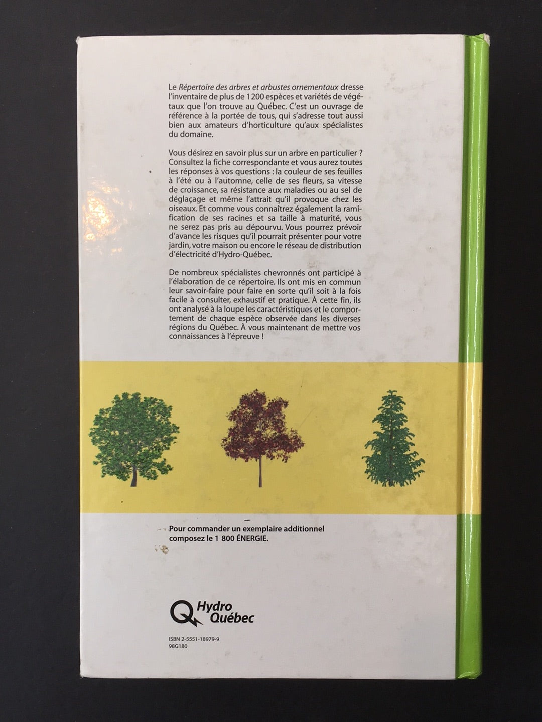 RÉPERTOIRE DES ARBRES ET DES ARBUSTES ORNEMENTAUX