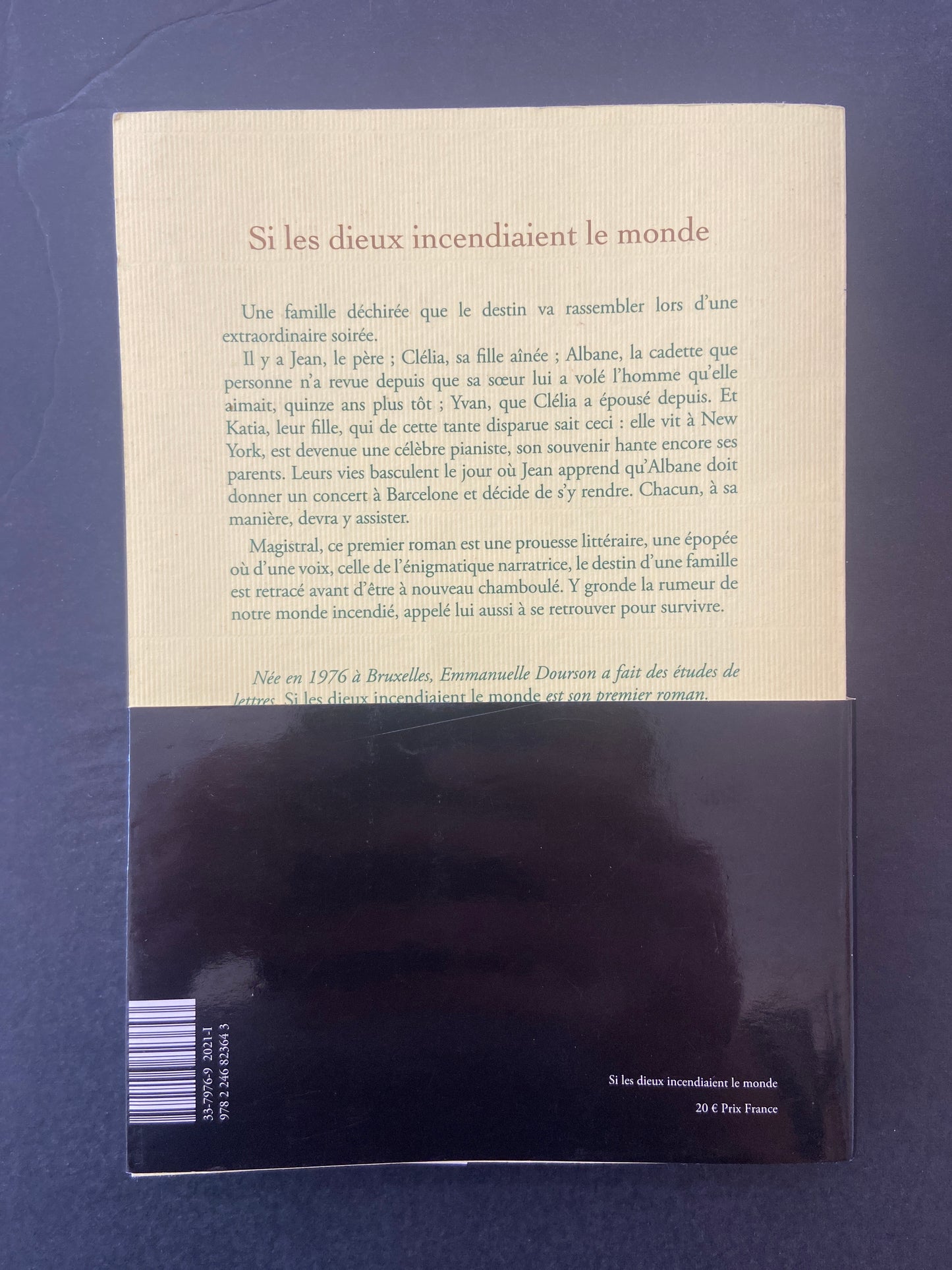 SI LES DIEUX INCENDIAIENT LE MONDE