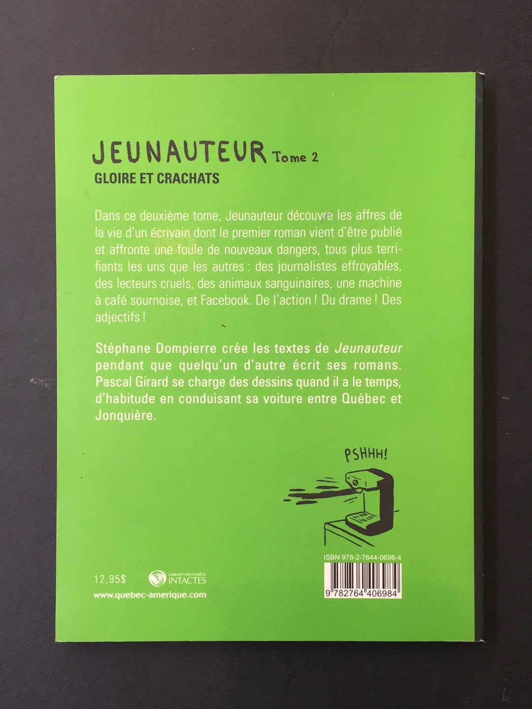 JEUNAUTEUR - T.02 GLOIRE ET CRACHATS