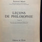 LEÇONS DE PHILOSOPHIE - TOME 02