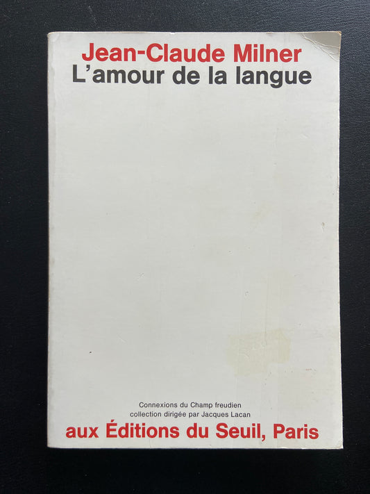 L'AMOUR DE LA LANGUE