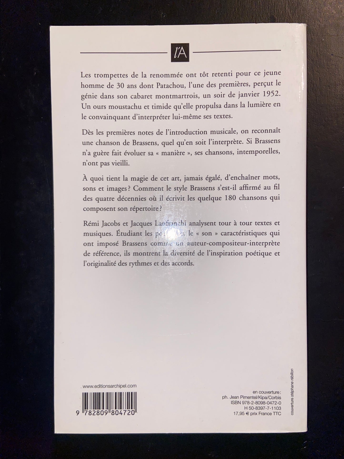 BRASSENS - LES TROMPETTES DE LA RENOMMÉE