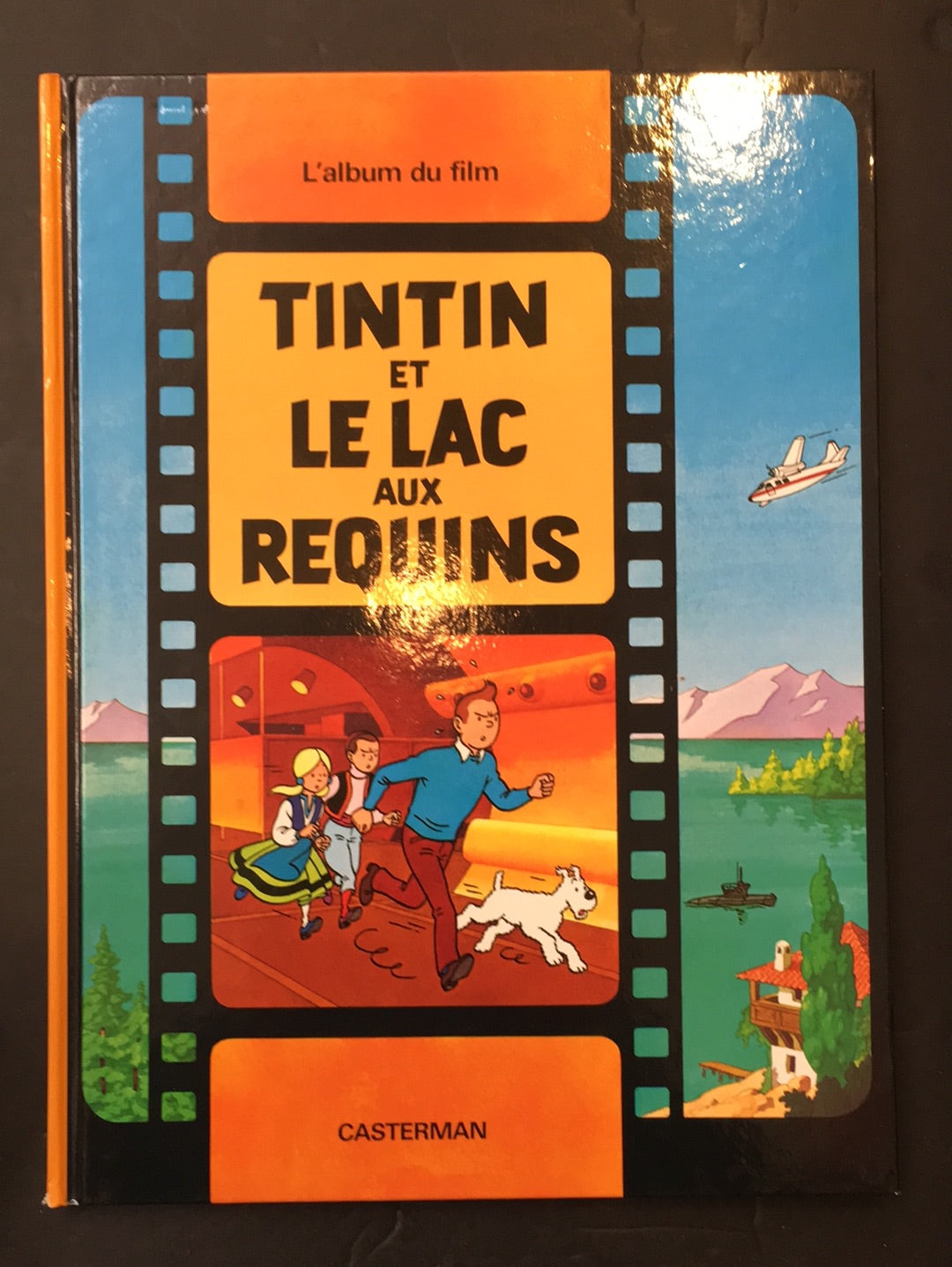 TINTIN - L'ALBUM DU FILM LE LAC AUX REQUINS