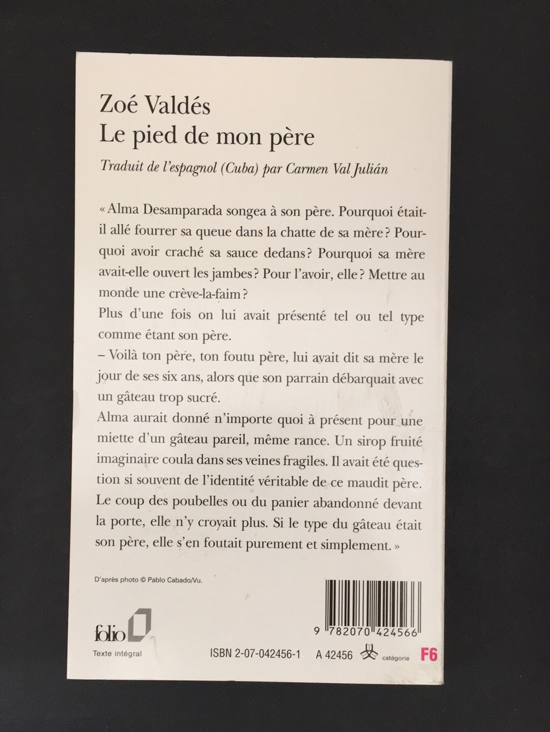 LE PIED DE MON PÈRE