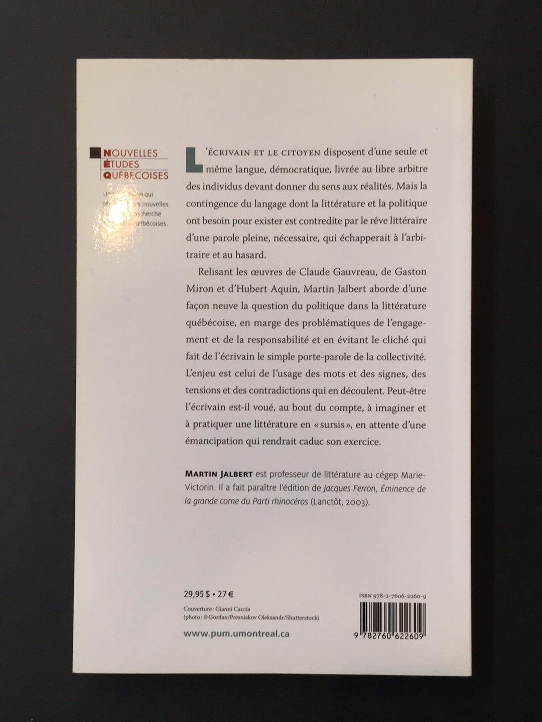 LE SURSIS LITTÉRAIRE