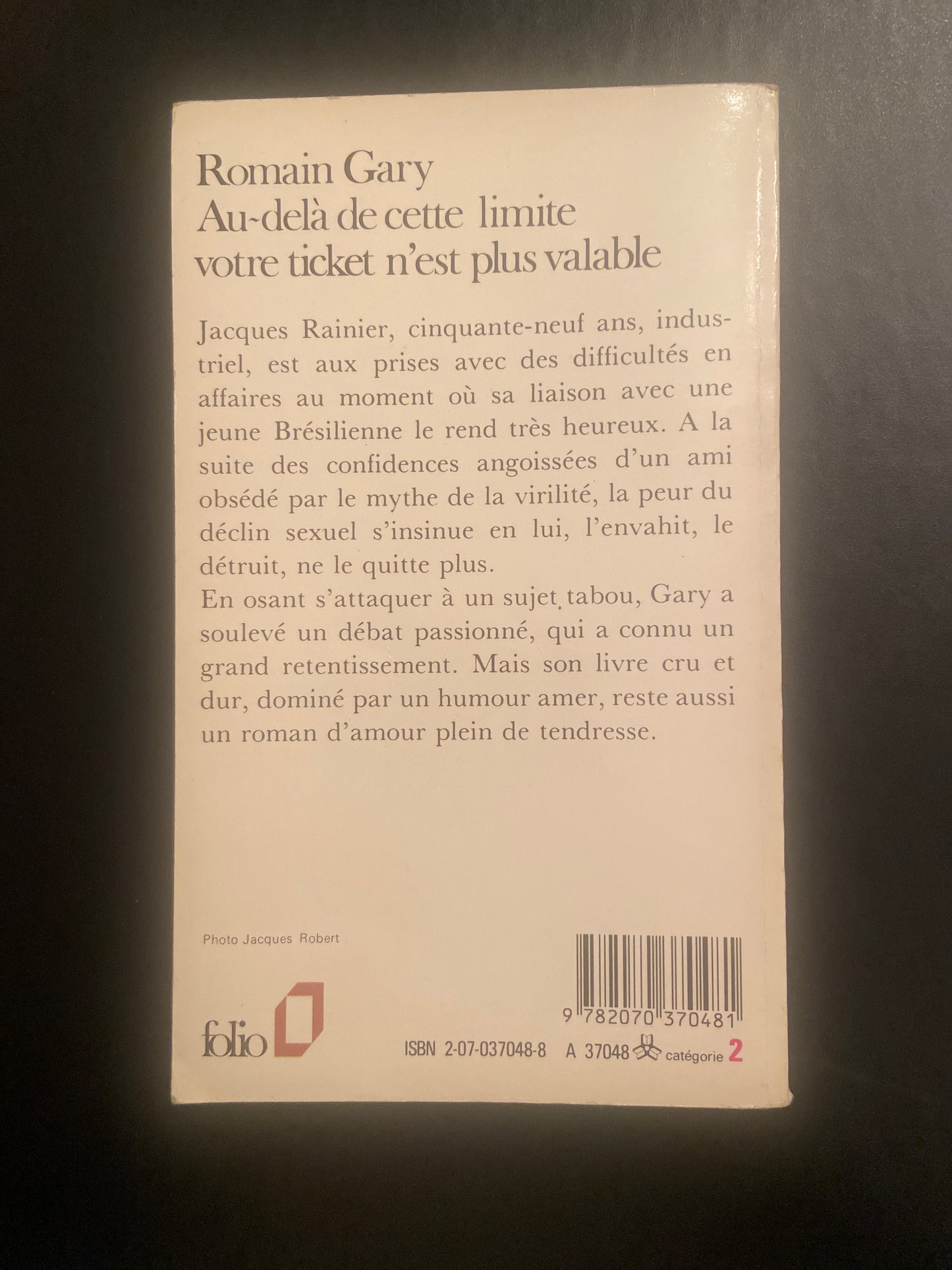 AU-DELÀ DE CETTE LIMITE VOTRE TICKET N'EST PLUS VALABLE