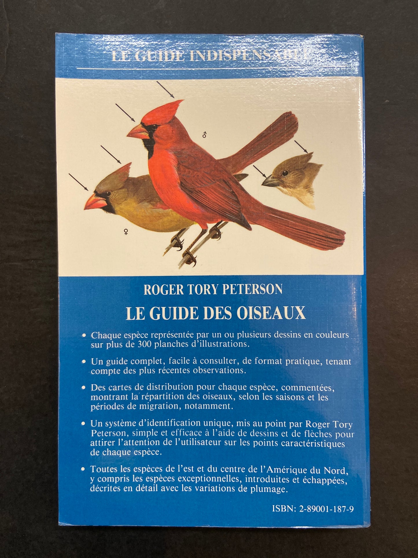 GUIDE DES OISEAUX DE L'AMÉRIQUE DU NORD À L'EST DES ROCHEUSES