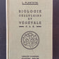 BIOLOGIE CELLULAIRE ET VÉGÉTALE