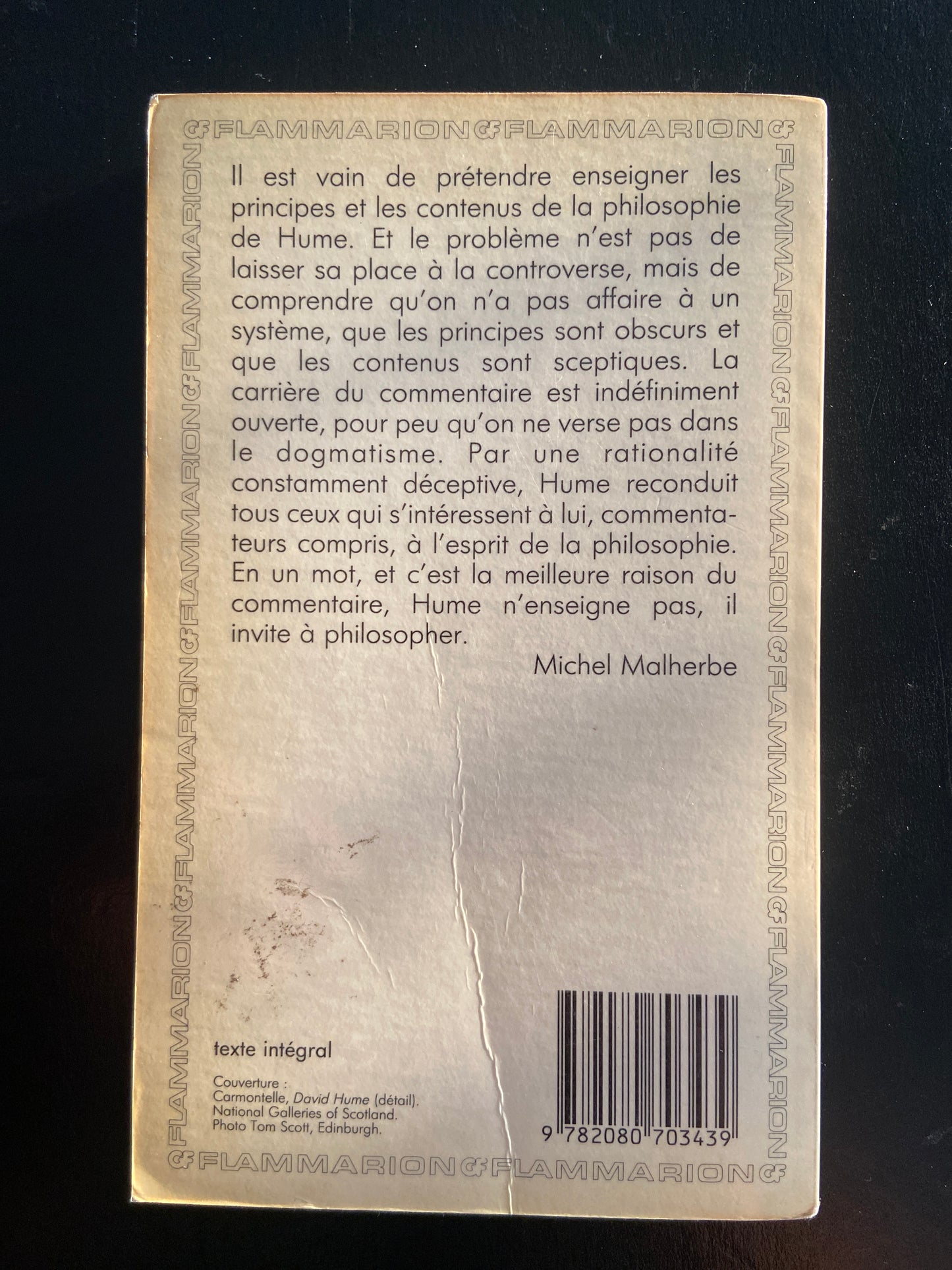 ENQUÊTE SUR L'ENTENDEMENT HUMAIN