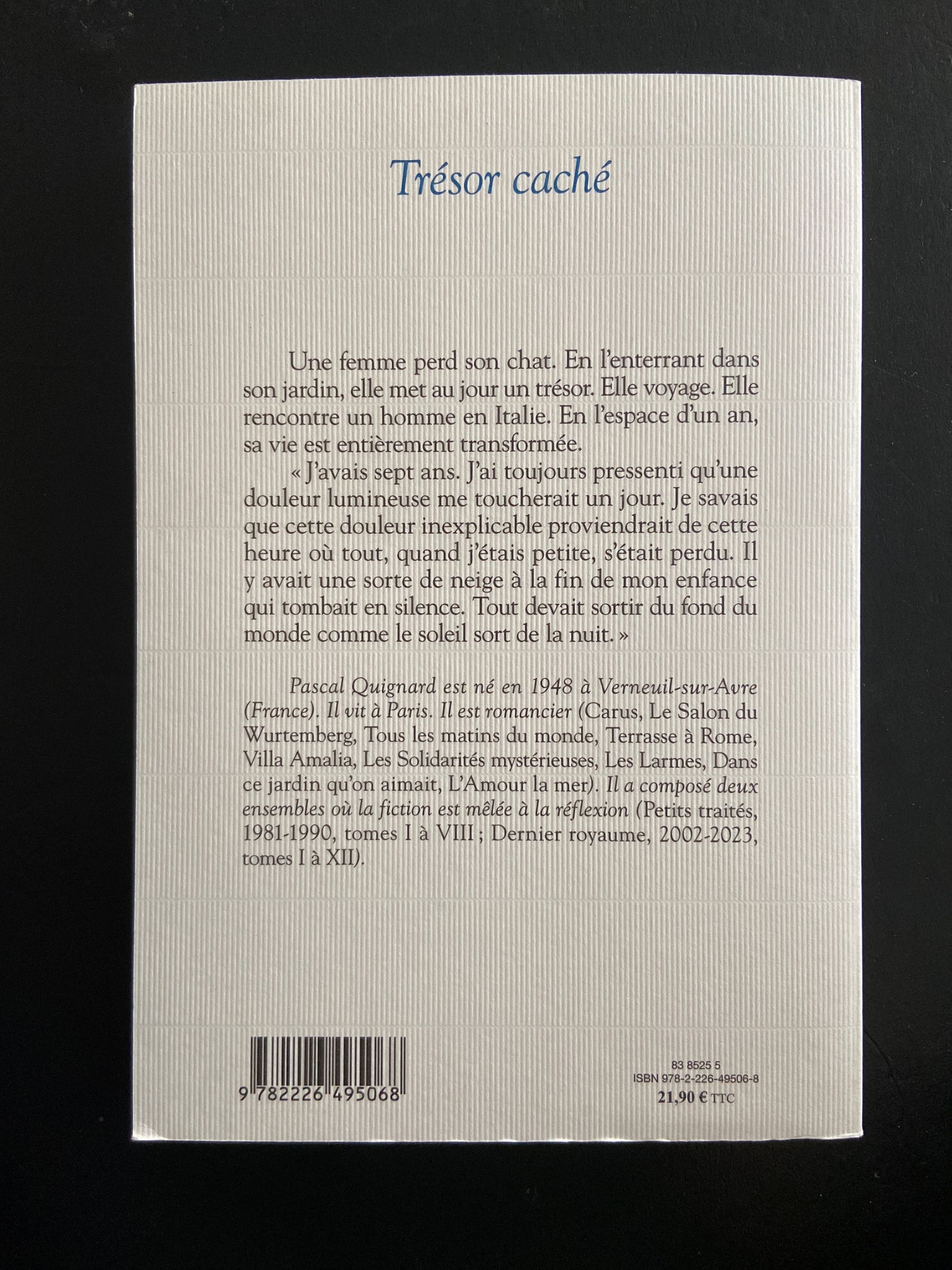 TRÉSOR CACHÉ
