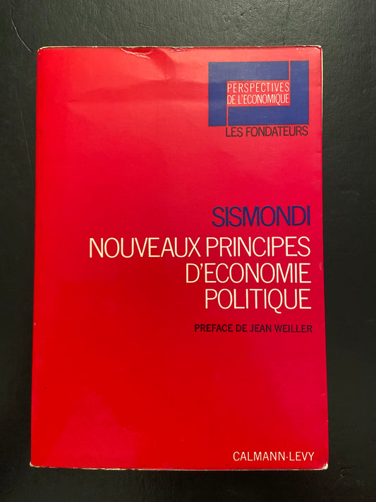NOUVEAUX PRINCIPES D'ÉCONOMIE POLITIQUE