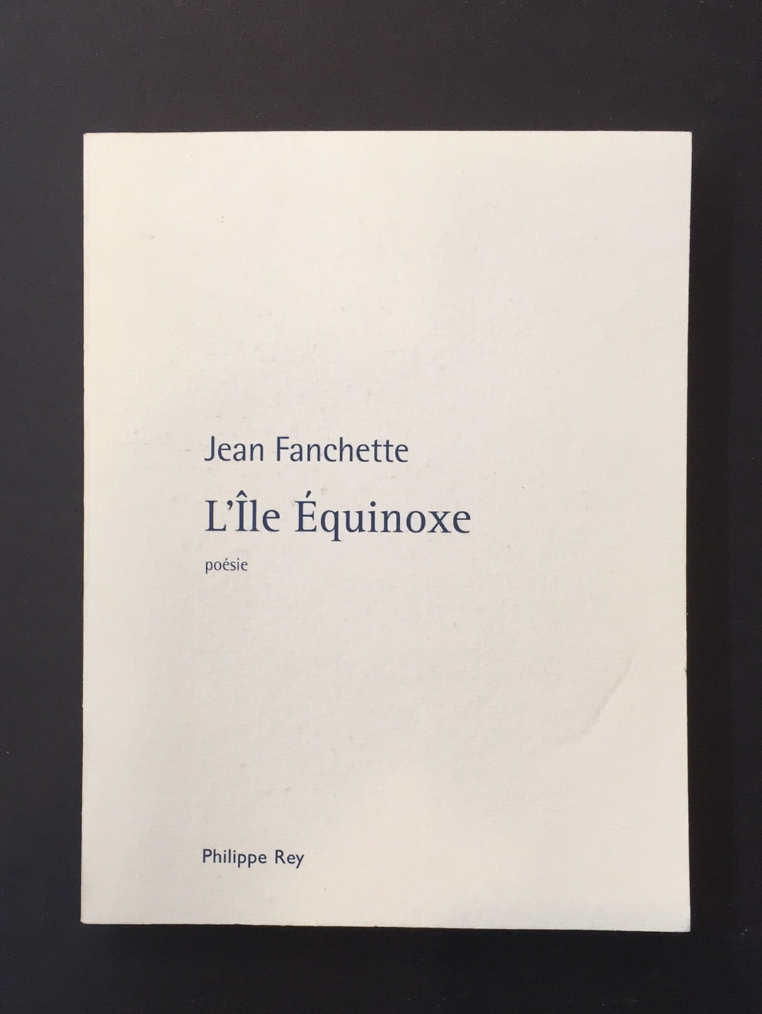 L'ÎLE ÉQUINOXE